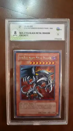 YuGiOh Drago Red-Eyes Black Metal Dragon FMR-001 ,002, 003 SET - Image 2
