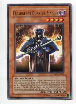 Yu-Gi-Oh! Erfahrener Dunkler Magier Rare DR1-DE120 - Image 1