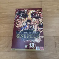 Sealed One Piece Ultra Deck: The Three Brothers (ST-13) English, In-Hand - Image 1