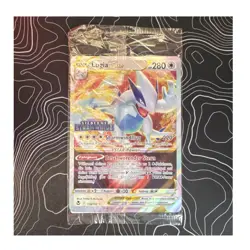 Pokemon Lugia VSTAR Ubergroße Promokarte Foil Silberne Sturmwinde Deutsch - Image 1