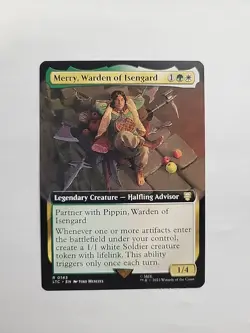 MTG - Merry, Warden of Isengard (Extended Art) LTC Regular Rare #0143 - Image 1