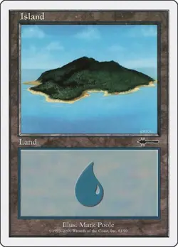 Island (81) - Light Play MTG Beatdown Box Set - Image 1