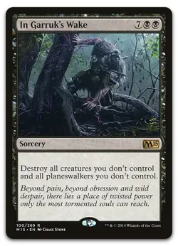 In Garruk's Wake #100 (LP) Magic 2015 M15 Magic MTG - Image 1