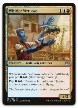Whirler Virtuoso #190 (NM) Kaladesh KLD Magic MTG - Image 1