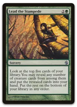 Lead the Stampede #82 (NM) Mirrodin Besieged MBS Magic MTG - Image 1