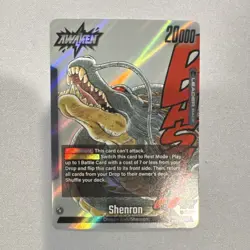 Bandai Dragon Ball Super Card Game Holo Leader Lot Shenron, Dragon Ball - Image 1
