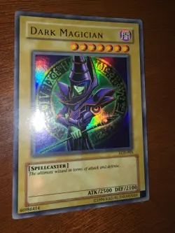 Yu-Gi-Oh! Dark Magician LOB-005 Rare Card - Image 5
