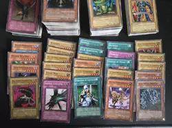 YUGIOH CARDS INCLUDES COMMON AND RARE BULK COLLECTION JOB LOT BUNDLE - MP - Image 1