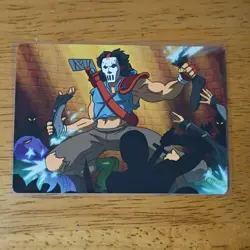 Magic: The Gathering Casey Jones, Vigilante Art Card Art Series TMNT - Image 1