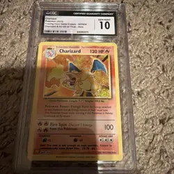 CHARIZARD 2023 Pokemon Trading Card Game Classic Holo CGC 10 #003/034 - Image 1