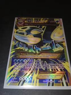 Pokemon Primal Kyogre-EX TCG Full Art Ultra Rare Card Ancient Origins 96/98 Holo - Image 3