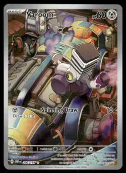 Pokemon Cards Varoom 206/197 Obsidian Flames Illustration Rare NM *4 - Image 1