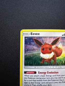 Pokemon Eevee 101/149 Cosmos Holo Promo Card Sun & Moon Base Set Exclusive - Image 4
