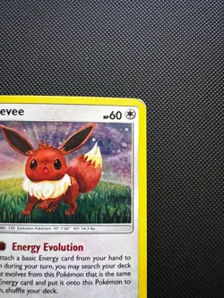 Pokemon Eevee 101/149 Cosmos Holo Promo Card Sun & Moon Base Set Exclusive - Image 5