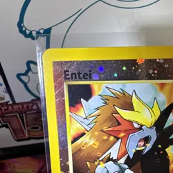Entei #34 Holo Spell Of The Unown Black Star Promo Pokemon Card MP 🔥🔥 - Image 2