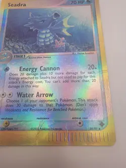 Seadra 39/97 Dragon Reverse Holo Pokemon Card - Image 5