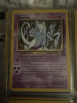 Pokemon TCG Mewtwo #12 Black Star Promo WOTC Card - Image 2