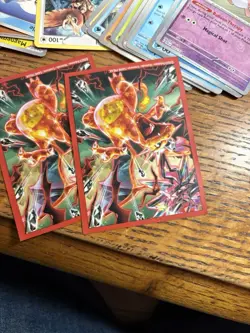 Pokemon - Paldean Fates Mini Tin - Maushold - Used 60 Cards - Image 4