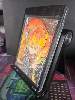 Zenitsu Agatsuma Hand Drawn 1/1 Auto Sketch Art Card Studio Demon Slayer - Image 3