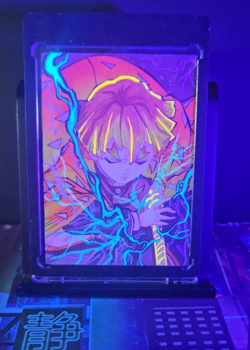 Zenitsu Agatsuma Hand Drawn 1/1 Auto Sketch Art Card Studio Demon Slayer - Image 5