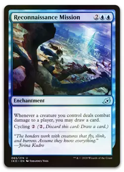 Reconnaissance Mission #65 (Foil) (NM) Ikoria IKO Magic MTG - Image 1