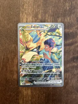 Pokemon TCG Hop's Zacian EX Card 186/159 - Image 1
