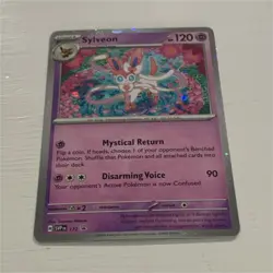 Pokemon Sylveon Sv: Scarlet & Violet Promo Cosmos Holo 172 Stage 1 120 HP Card - Image 1