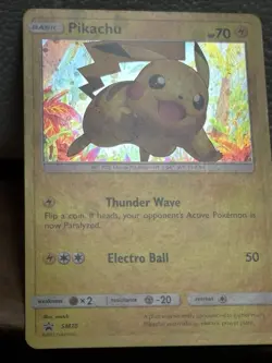 2017 Pokemon Card Pikachu SM76. - Image 4