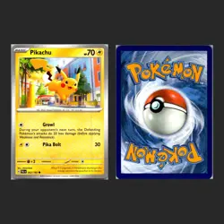 4x Pikachu 062/193 Paldea Evolved 2023 Pokemon Cards Playset - Image 4
