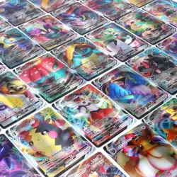 Pokemon 300 Complete English Pokemon Cards (V Series, Vmax, GX Rare Cards) - Image 4