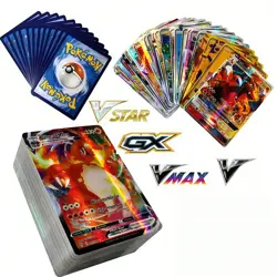 Pokemon 300 Complete English Pokemon Cards (V Series, Vmax, GX Rare Cards) - Image 5