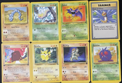 WOTC Vintage Pokemon Card Lot - 12 Cards - incl 1st Edition! - Light Play - Image 2