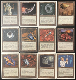 Vintage MTG Lot: 1995+ 12 Artifact Cards LP - 6 Rares - Magic: The Gathering - Image 1