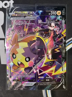 Pokemon Morpeko V-Union 4 Card Set SWSH287 SWSH288 SWSH289 SWSH290 Promo NM - Image 1