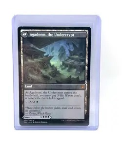 MTG Agadeem's Awakening Agadeem, the Undercrypt Zendikar Rising Card 090/280 - Image 2