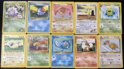 WOTC Old Pokemon Card Lot 10 - Light Play - 1999-2002 Vintage - Image 1