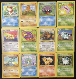 WOTC Vintage Pokemon Card Lot 12 Cards - Incl 1st Edition! - Light Play - Image 1