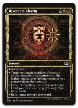 Riveteers Charm (Showcase) #331 (NM) Streets New Capenna SNC Magic MTG - Image 1