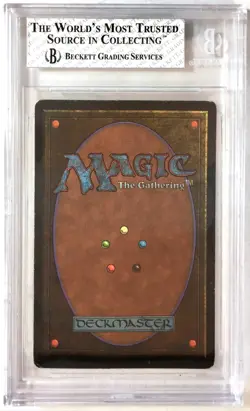 Vintage MtG 1993 Unlimited Black Lotus Magic the Gathering BGS 5 Excellent - Image 2