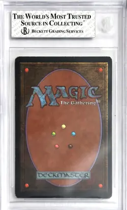 Vintage 1993 Unlimited Shivan Dragon Magic the Gathering BGS 7 Near Mint - Image 2