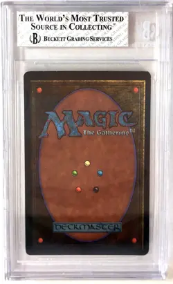 Vintage 1993 Antiquities Mishra's Workshop MtG BGS 7.5 Near Mint+ - Image 2