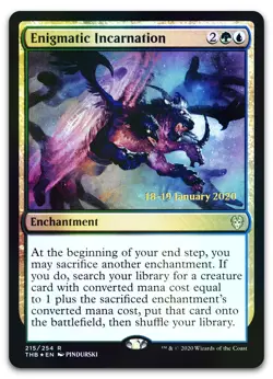 Enigmatic Incarnation #215 (Foil) (NM) Prerelease Cards PRE Magic MTG - Image 1