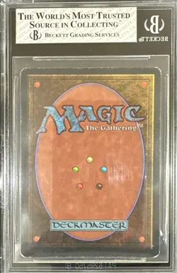 Vintage 1993 Unlimited Sedge Troll Magic the Gathering BGS 6.5 EX-MT+ - Image 2