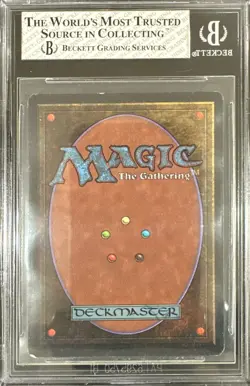 Vintage 1993 Unlimited Wheel of Fortune Magic the Gathering BGS 7.5 Near Mint+ - Image 2