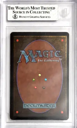 Vintage 1993 Unlimited Badlands Magic the Gathering BGS 6.5 EX-MT+ - Image 2