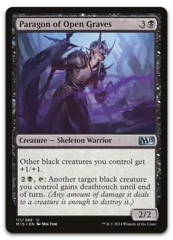 Paragon of Open Graves #111 (LP) Magic 2015 M15 Magic MTG - Image 1