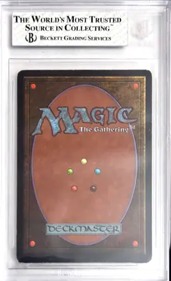 Vintage 1993 Unlimited Badlands Magic the Gathering BGS 6.5 Excellent - Mint+ - Image 2