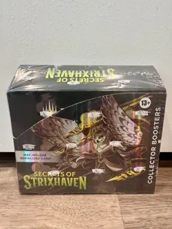 Magic The Gathering Secrets Of Strixhaven Collector Booster Box New Sealed - Image 1