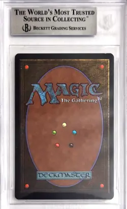 1993 MTG Arabian Nights Island of Wak-Wak Magic the Gathering BGS 8.5 Near Mint+ - Image 2