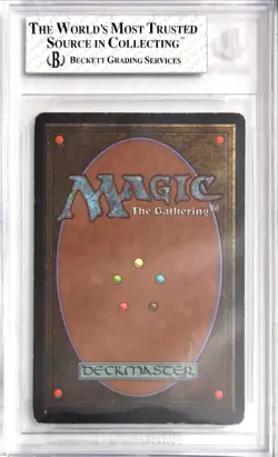 Vintage 1993 Unlimited Forcefield Magic the Gathering BGS 5, Excellent - Image 2